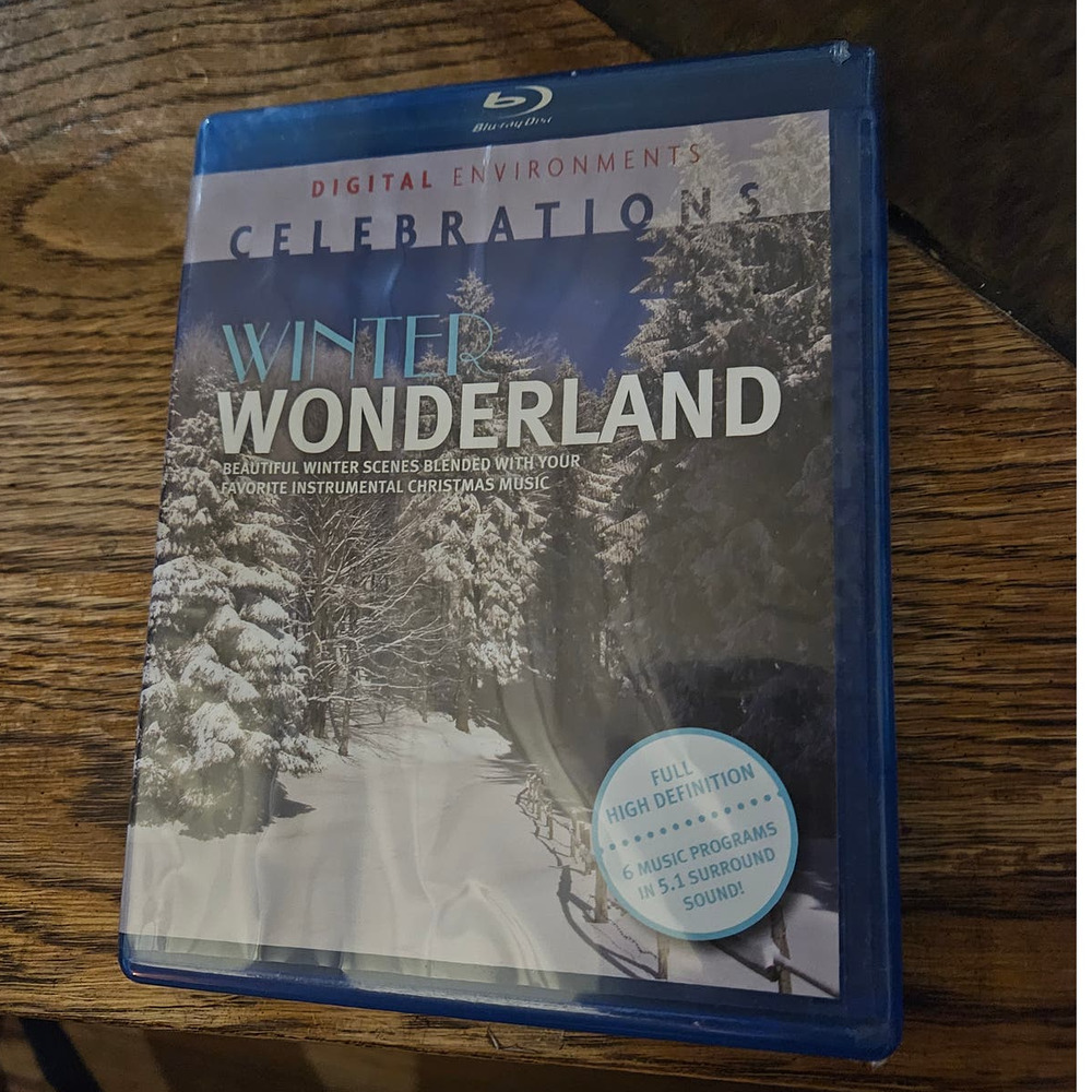 NEW! Winter Wonderland Digital Environments Celebrations Blu Ray
